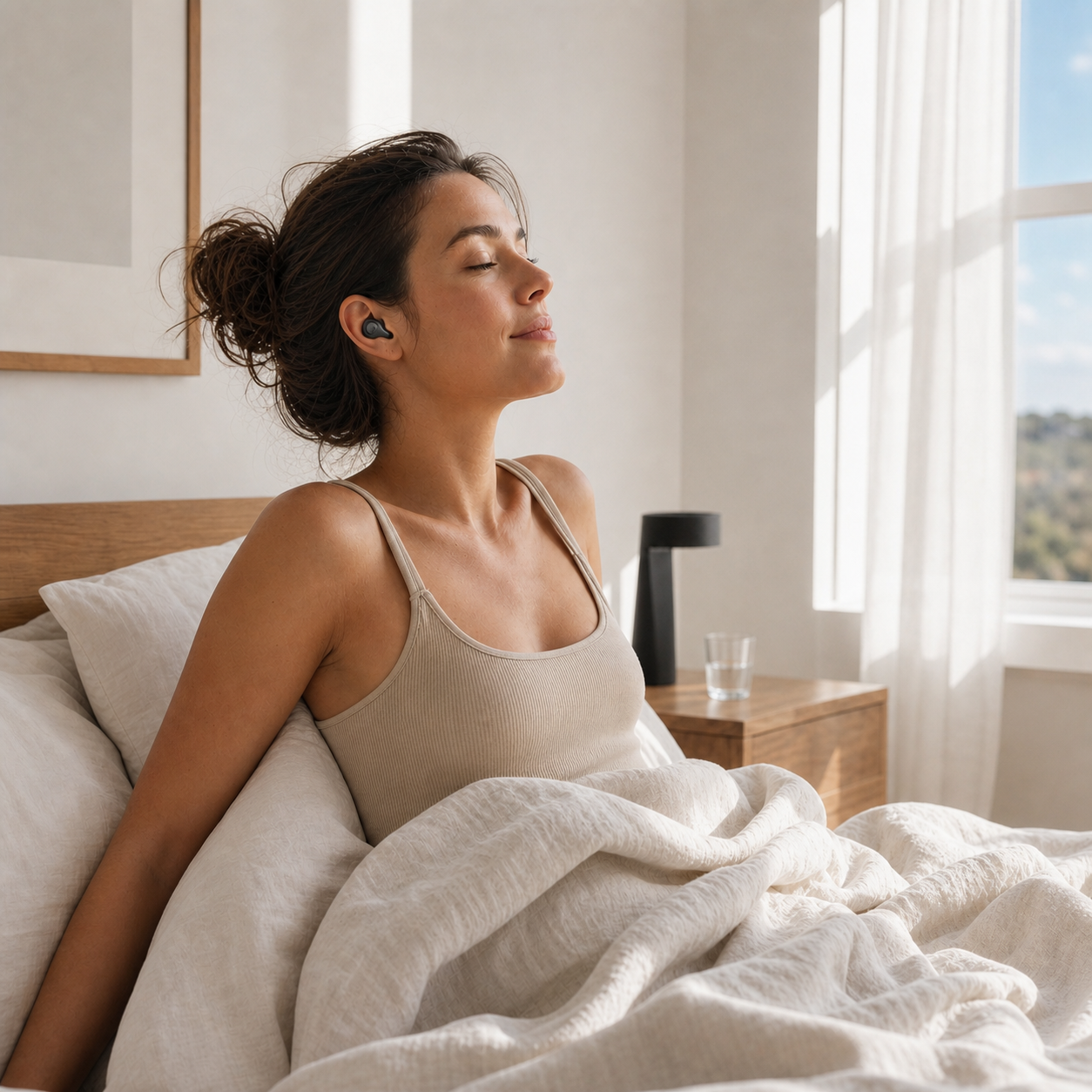 Réveil apaisé, lumière du matin